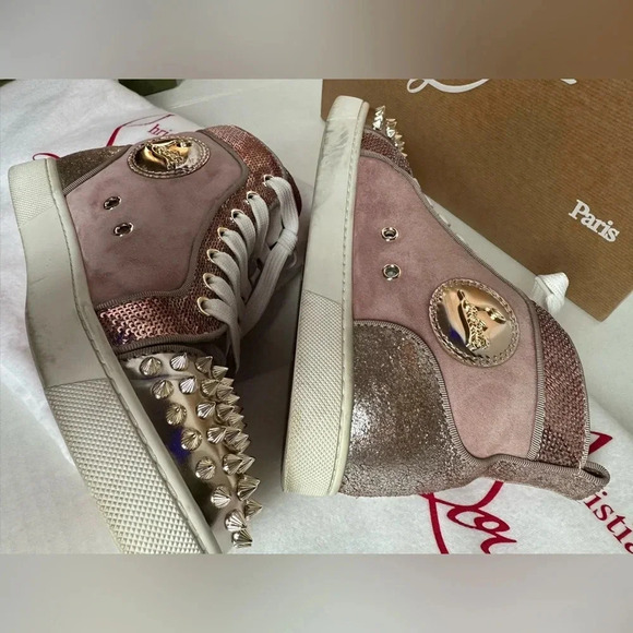 Authentic Christian louboutin sneaker 36 1/2 US6.5 - Picture 8 of 10